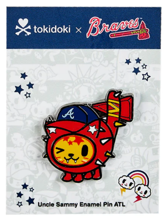 Tokidoki: Pins, Uncle Sammy (Atlanta Braves)