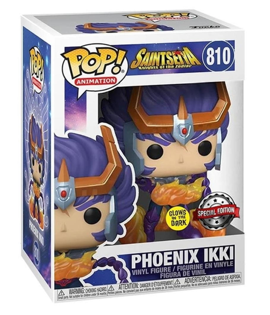 POP! Animation: 810 Saint Seiya, Phoenix Ikki (GITD) Exclusive