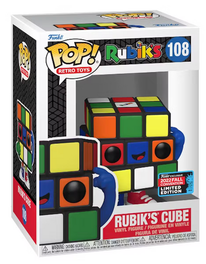 POP! Retro Toys: 108 Rubik's, Rubik's Cube Exclusive