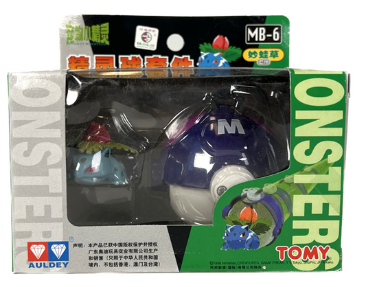 TOMY: MB-6 Pocket Monster, Master Ball with Venusaur