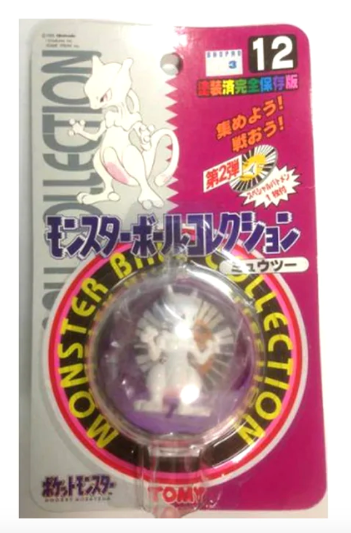 TOMY: 12 Pocket Monster, Mewtwo