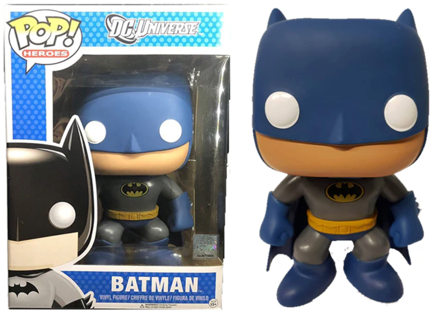 POP! Heroes: DC Universe, Batman (Blue) (Deluxe)