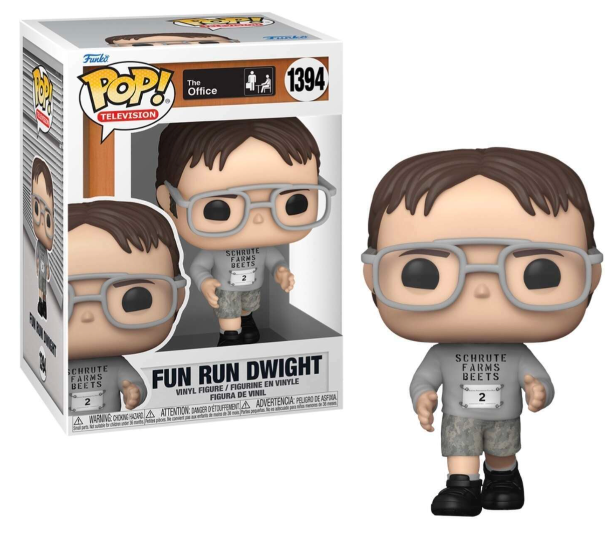 POP! Television: 1394 The Office, Fun Run Dwight