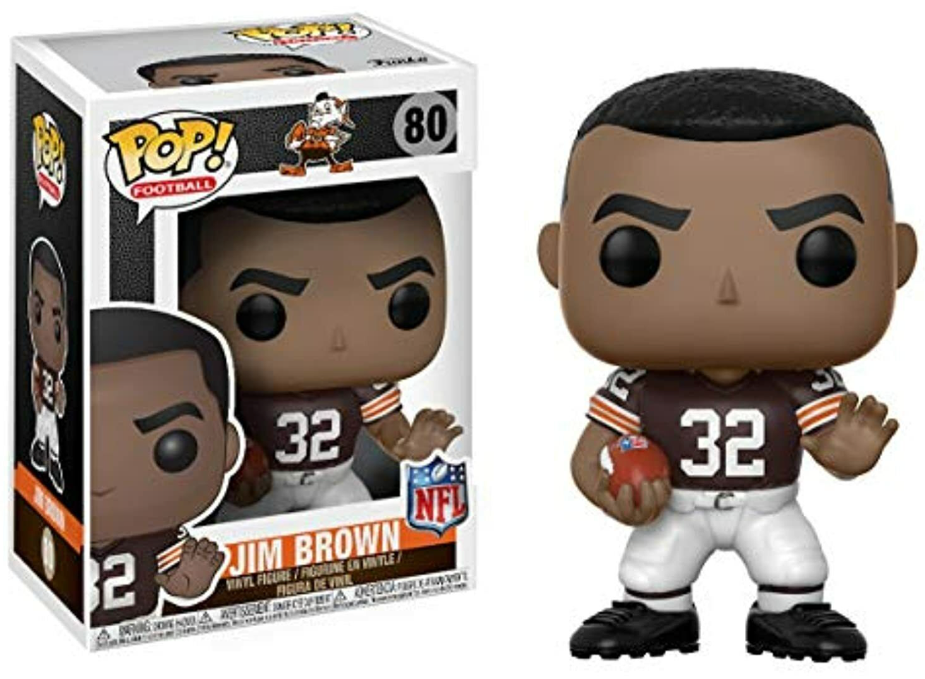 POP! Football: 80 Cleveland Browns, Jim Brown