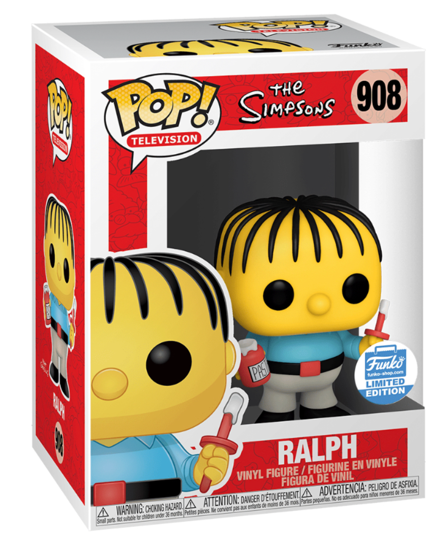 POP! Television: 908 The Simpsons, Ralph Wiggum Exclusive