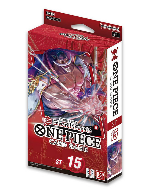 One Piece Trading Card Game: Red Edward Newgate Starter Deck ST15