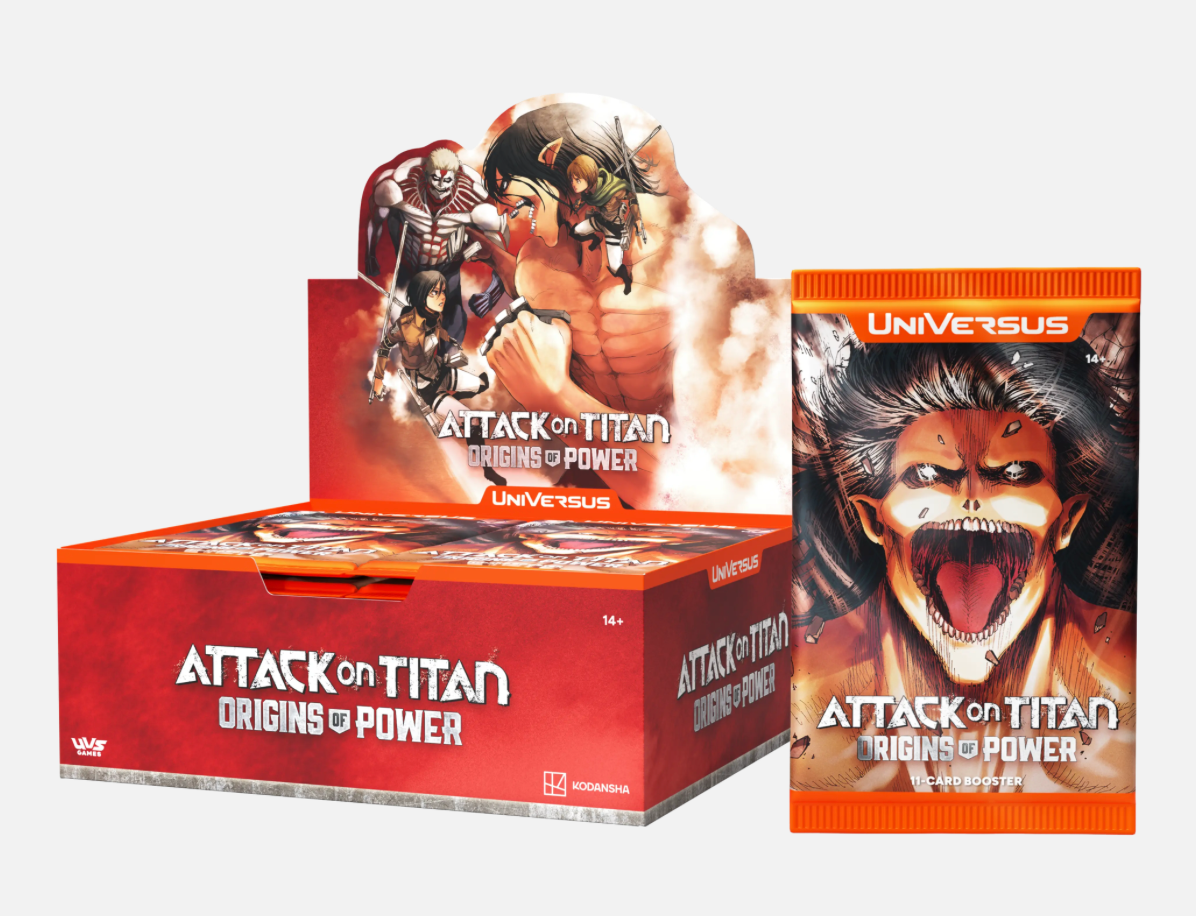 ATTACK ON TITAN: ORIGINS OF POWER BOOSTER PACK