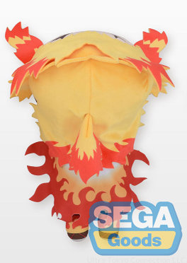 NESOBERI Lay-Down Demon Slayer Plush Kyojuro Rengoku SP - SEGA Official Kimetsu no Yaiba