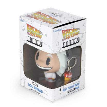 Zurück in die Zukunft 4" stilisierte Vinylfigur Bhunny von Kidrobot - Doc Brown