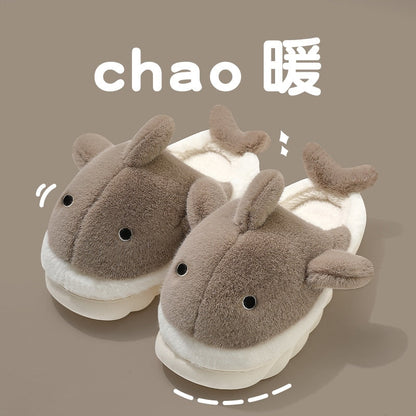 Fluffy Shark Slippers