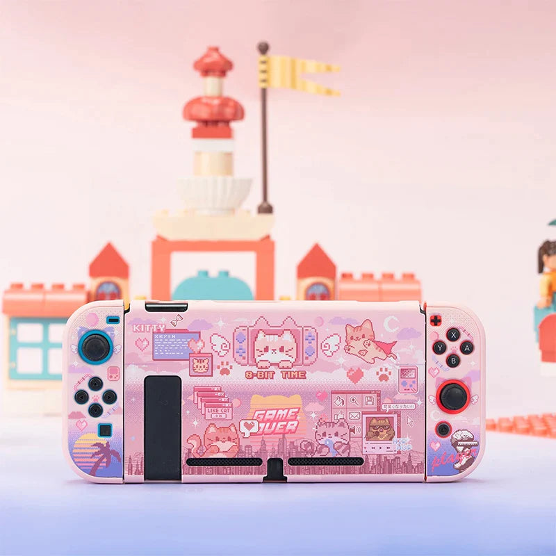 Game Over Kitty Nintendo Switch Case
