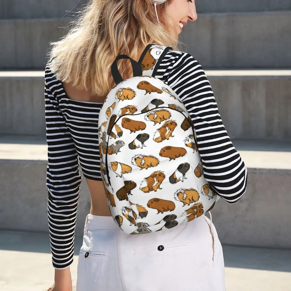 Guinea Pig Print Backpack