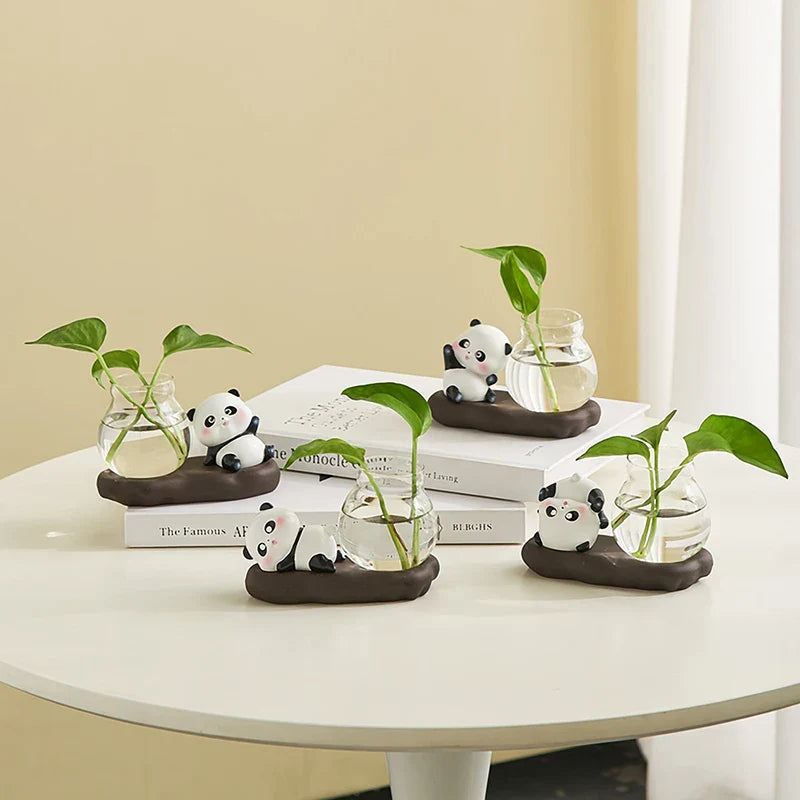 Kawaii Panda Flower Pots