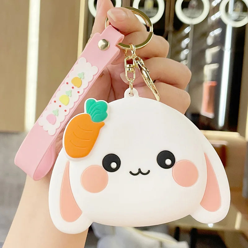 Carrot Bunny Coin Purse