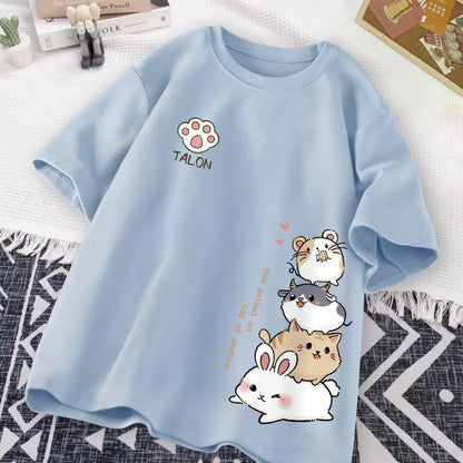 Cute Animal Stack T-Shirt