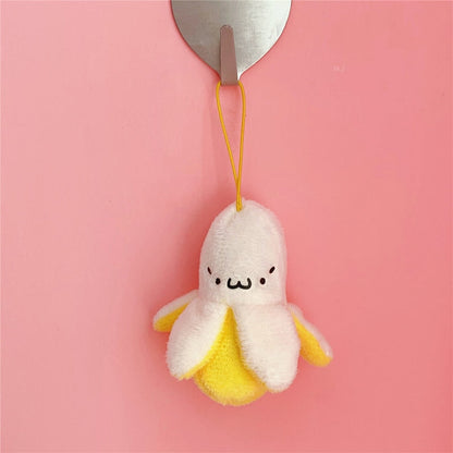 Plush Banana Pendant