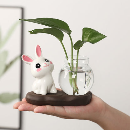 Ceramic Bunny Planter