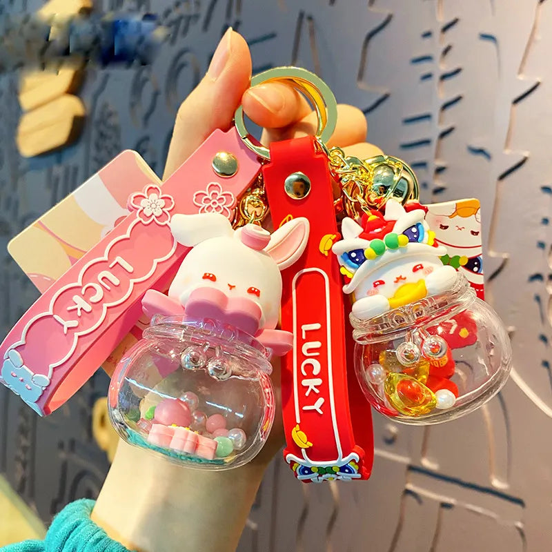 Lucky Rabbit Keychains