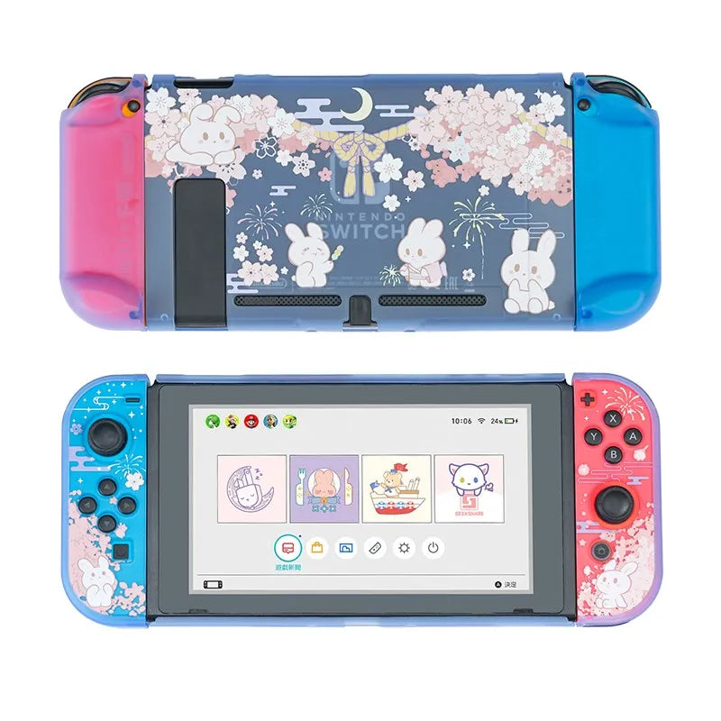 Sakura Bunny Nintendo Switch Case