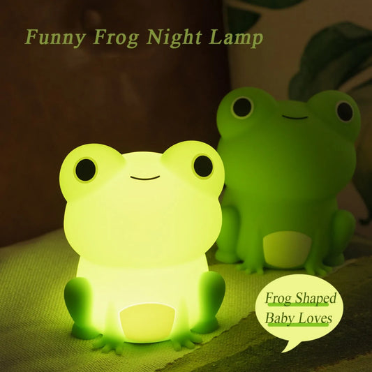 Cute Frog Night Light