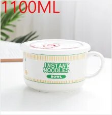 Ceramic Instant Noodles Ramen Bowl