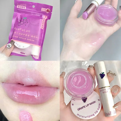 Moisturizing Lip Mask & Lip Balm Kit