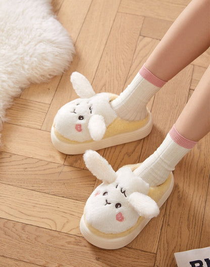 Plush Bunny Platform Slides