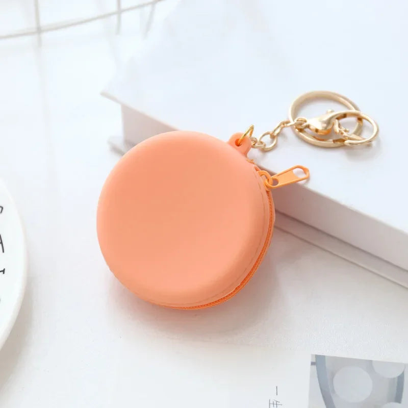 Round Silicone Coin Purses