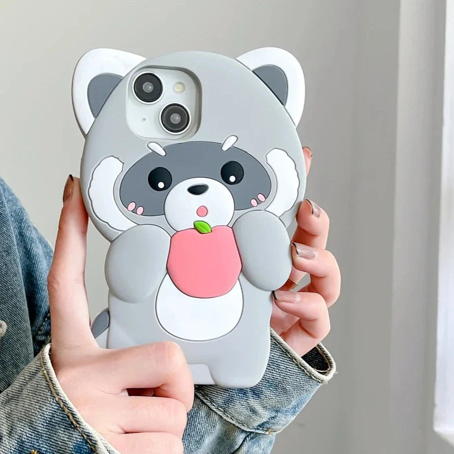 Red Panda & Raccoon iPhone Cases