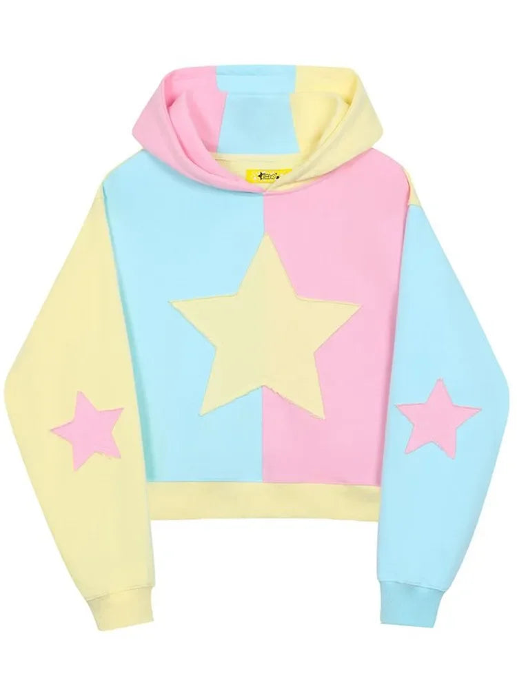Pastell Star K-Pop Hoodie