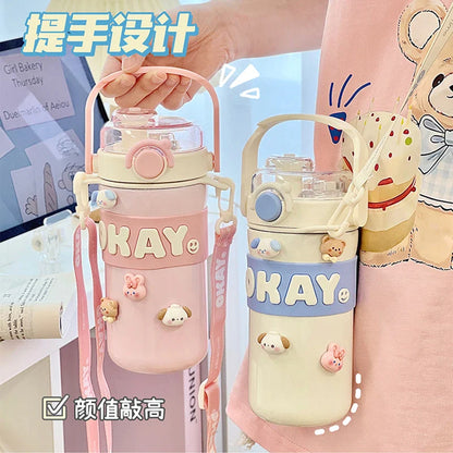 Kawaii Stainless Steel Thermos