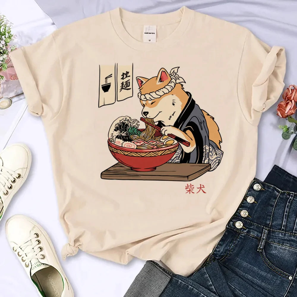 Shiba Inu Ramen T-Shirt