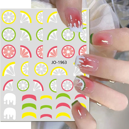 Nail Art Fruit Decals