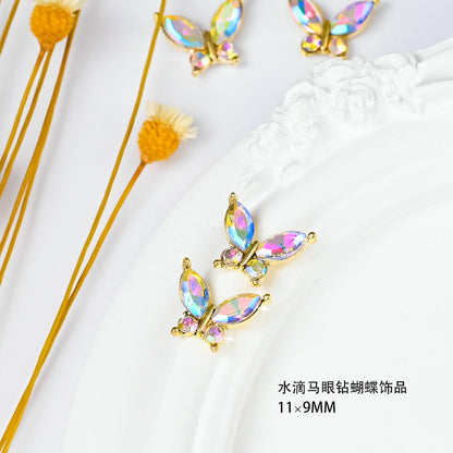 Butterfly Nail Charms