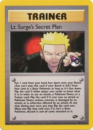 PCG: 107/132 Gym Challenge, Lt. Surge's Secret Plan