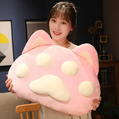Giant Cat Paw Pillows