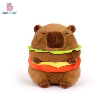 Capybara Hamburger Plushie