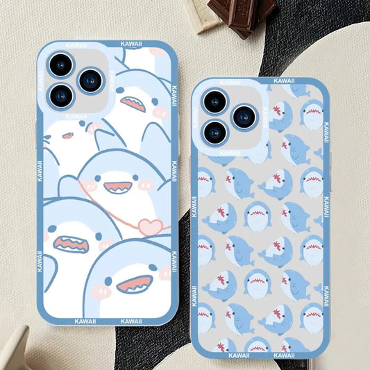 Kawaii Shark iPhone Case