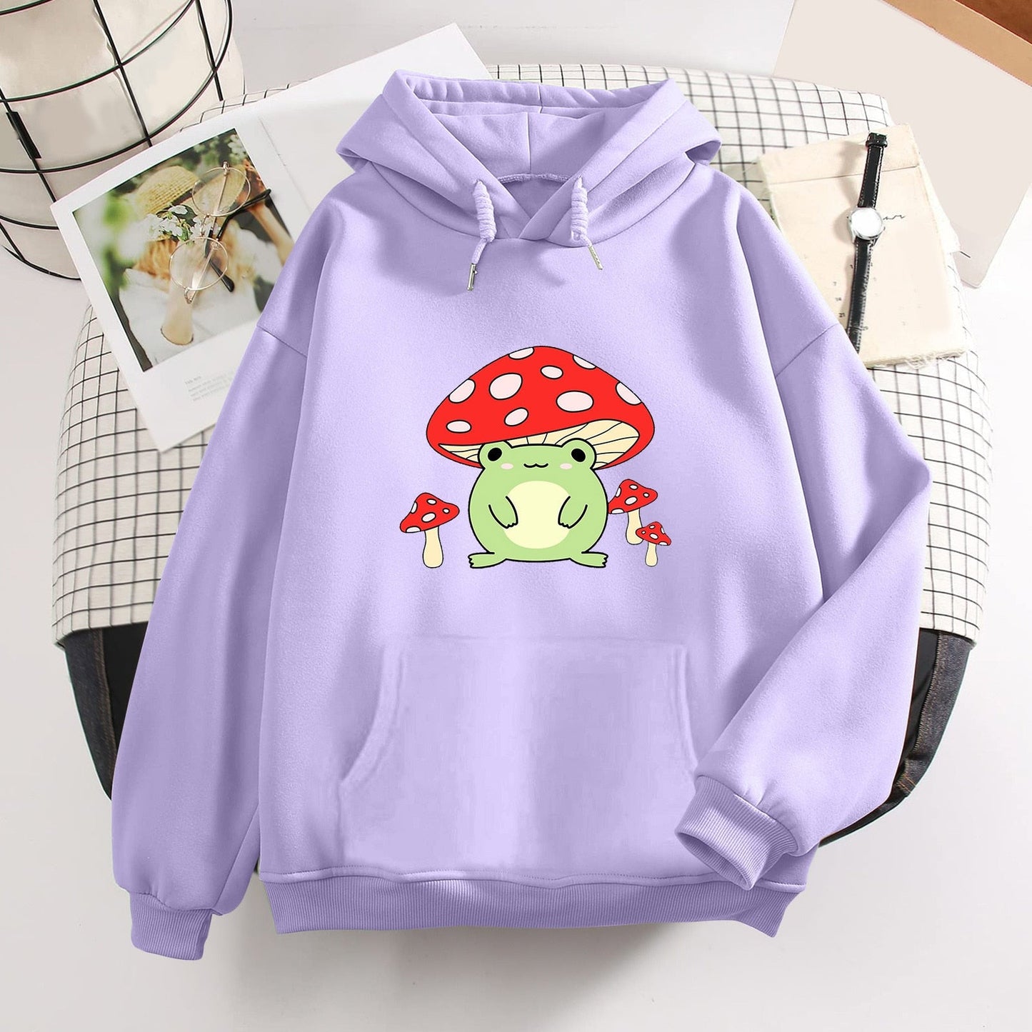 Mushroom Frog Hoodie