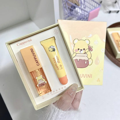 Honey Bear Lip Oil & Lip Mask