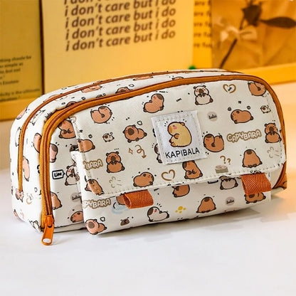 Kawaii Capybara Pencil Bag