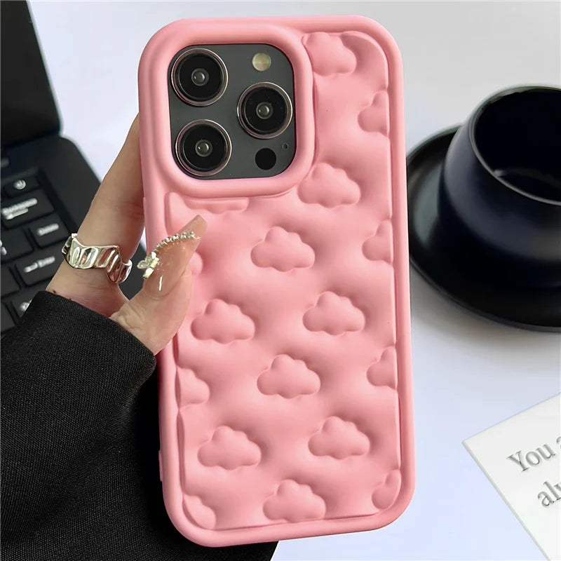 Soft Cloud Silicone iPhone Case