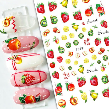 Nail Art Fruit Decals