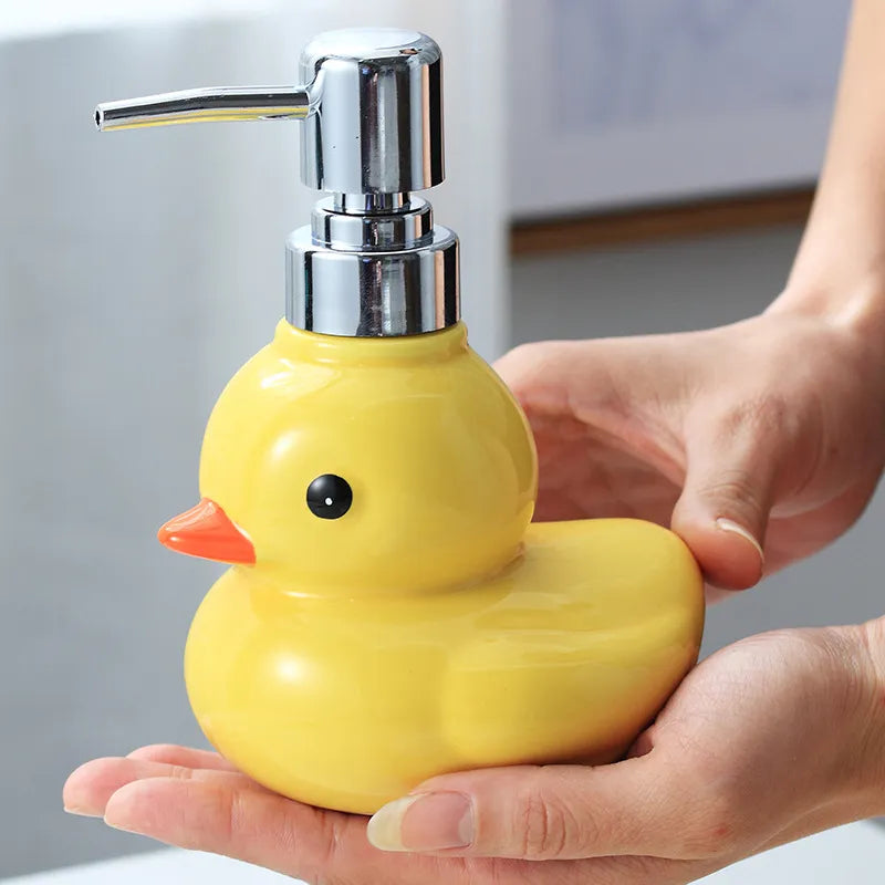Ceramic Duckie Soap Dispensers