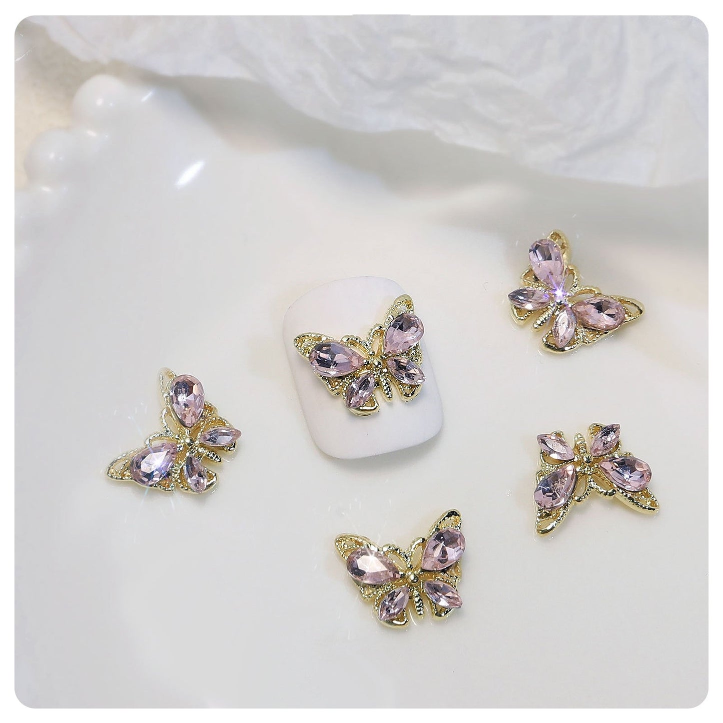 Butterfly Nail Charms