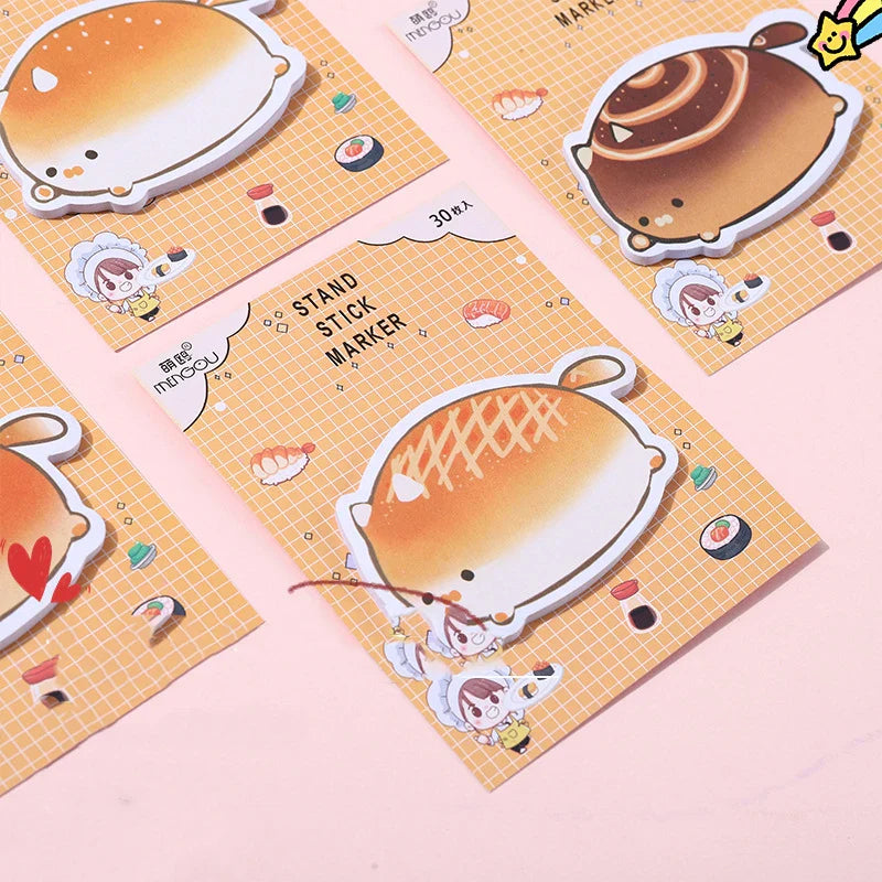 Cute Cat Loaf Sticky Notes