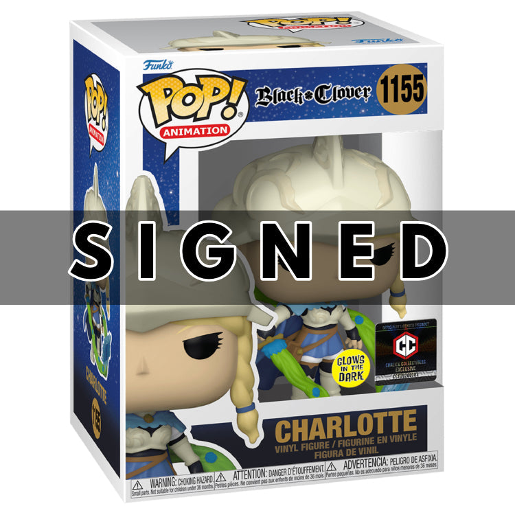 POP! Animation: 1155 Black Clover, Charlotte (GITD) Exclusive
