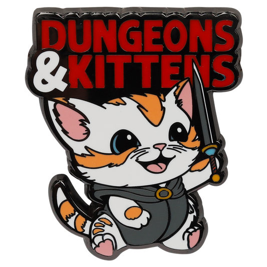 Enamel Pin: Dungeons & Kittens
