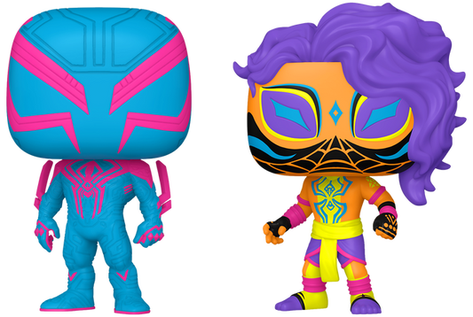POP! Marvel: Spider-Man 2099 and Spider-Man India (BL) (2-PK) Exclusive