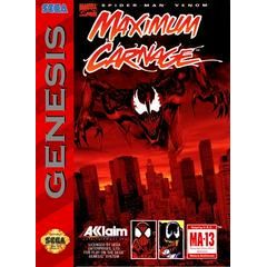 Spiderman Maximum Carnage - Sega Genesis